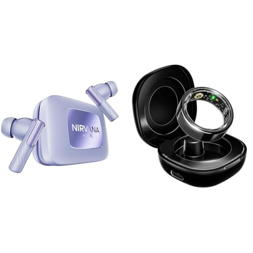 boAt Nirvana Ivy Pro with Dolby Atmos, Hybrid ANC & Smartring Active(Black, 11)