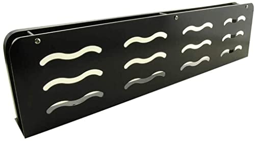 Porte-serviettes et étagère de rangement murale de cuisine en aluminium - 6