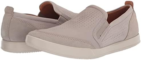 ECCO Men's Collin 2.0 Casual Slip on Sneaker, Moon Rock/Moon Rock Nubuck, 9-9.5 | Image 6