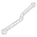 Mopar 52059983AG Suspension Track Bar (Front) Jeep Wrangler