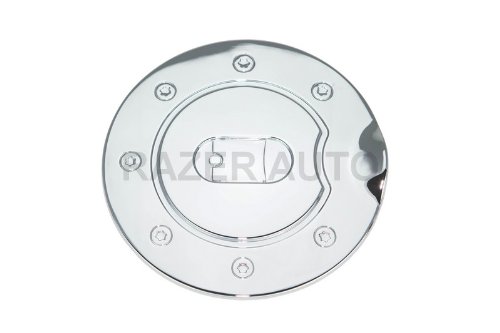 Razer Auto Triple Chrome Plated ABS Gas Fuel Door Cover for 07-13 Ford Expediton