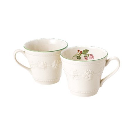  フェスティビティモーニングセットブルーとホワイトのペア WEDGWOOD フェスティビティモーニングセットブルーとホワイトのペア