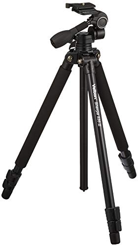 Trépied d'aluminium Velbon Sherpa 535 III tête 3Way stable pour appareil photo