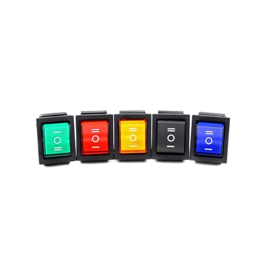 Interrupteur KCD4 220V pour remplacer un bouton d'alimentation cassé
