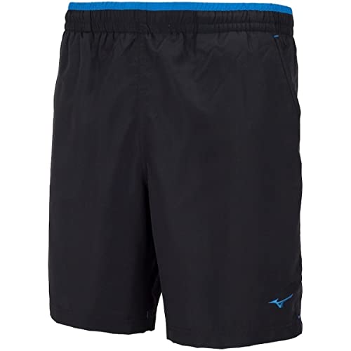 Bermuda Mizuno Master Fitness Masculina - Preto e Azul - M
