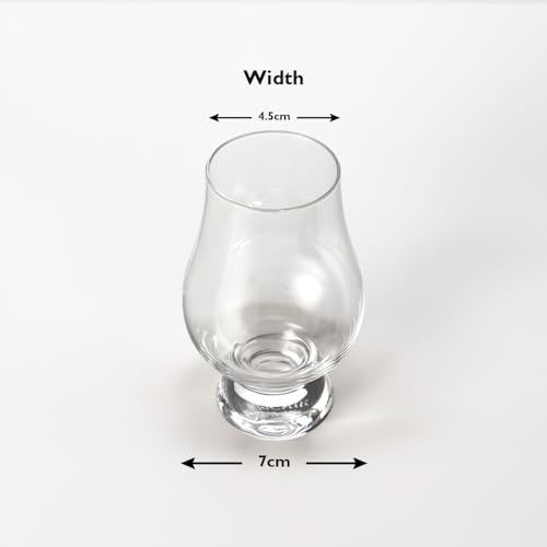 Glencairn Official Whisky Glass in Gift Carton – Lead-Free Crystal – for Scotch, Bourbon, Single Malt – Great Whisky Gift for Men, Women, Mum, Dad – 200ml