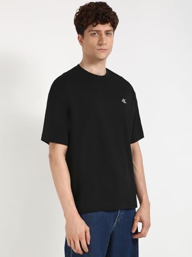 Calvin Klein Men's Relaxed Fit Monogram Logo Crewneck T-Shirt - image 4