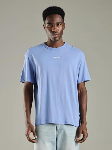 Image of Solid Relaxed Fit Cotton T-Shirt