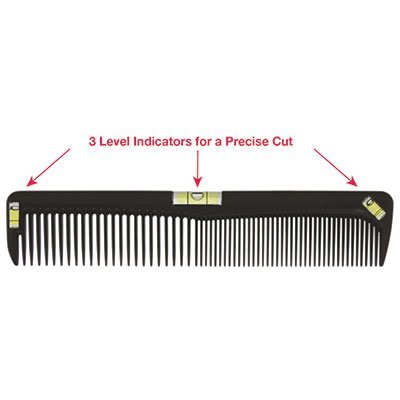 Burmax Scalpmaster 8" Cutting Comb with Level SC9237