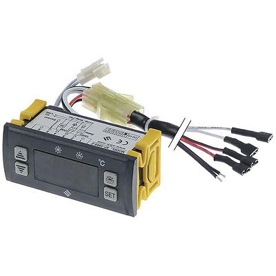 Regolatore elettronico SF 104S di 2 12 V adatto per HORECA DC per NTC 45 fino a + 45 °C 71 X 29 mm adatto anche per dukers