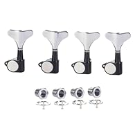 Sealed bass tuning keys, compatible with most Ibanez/Yamaha/Schecter/Warwick/Washburn and other similar style electric/acoustic basses with a headstock tuner hole size of 14mm (9/16") 18:1 Tuning Ratio for excellent tuning accuracy and minimal slippa...