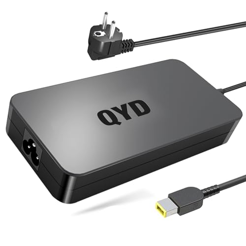 QYD 135W Ładowarka do Laptopa do Lenovo Thinkpad X1 Extreme P1 P15v T15p Gen 1 2 3 4 ThinkPad P1 20ME 20MD Ideapad Gaming L340 3-15 ThinkBook 15p G2 ITH Legion Y520 Y50-70 ADL135NDC3A