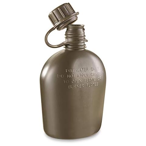 Surplus U.S. Military 1 Quart Canteen, New Cover