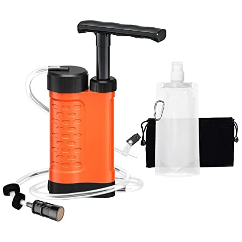 Purewell Wasserfilter Pumpe, 0.01 Mikron 5 Stufen Wasserfilter Cover