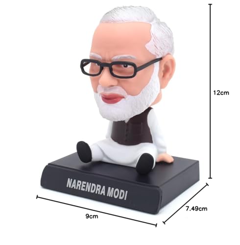 Image of Super Hero Action Figure Limited Edition Bobblehead with Mobile Holder for Car Dashboard, Office Desk & Study Table (Pack of 1) (Narendre)