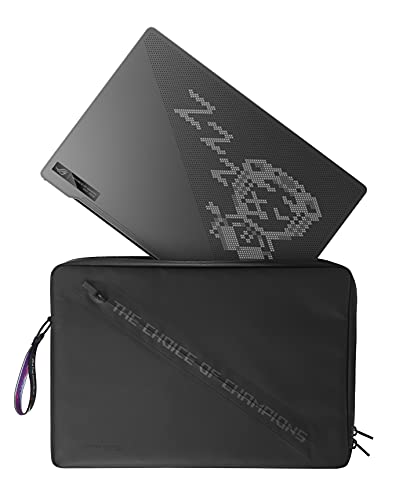 Image of ASUS ROG Zephyrus G14, 14-inch (35.56 cms) WQHD 120Hz, AMD Ryzen 9 5900HS, RTX 3050 Ti 4GB Graphics, Gaming Laptop, GA401QE-K2166TS + BP4701 ROG 17 inch(43.18 cm) Backpack (Black)