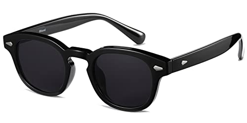 Gtand Unisex Vintage Retro Round Style Tinted Sunglasses For Men Women Fashion Circle Sun Glasses 46mm