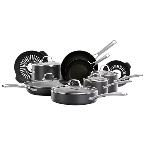 Best Calphalon No Boil Over Inserts 6 Calphalon Classic 14-Piece Hard Anodized Dishwashe