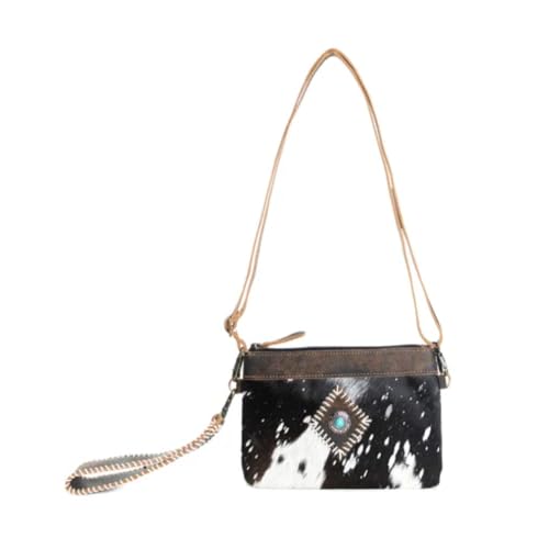 Myra Bag Bolsa transversal pequena - bolsas transversais pequenas para mulheres, bolsa de viagem, uso casual diário, bolsas para mulheres, Eye of the Goddess (preto)