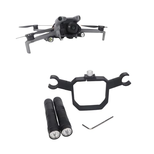LICHIFIT for DJI Mavic Mini 5 Pro�p�̃T�[�`���C�g �Ɩ�LED���C�g �i�C�g�t���C�g ���y�� ��铔�L�b�g �u���P�b�g�t�� �h���[�� ��Ԕ�s �A�N�Z�T���[ (�u���b�N)