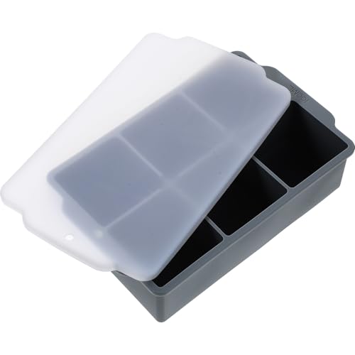 Molde de silicona COHEALI para cubos de hielo con tapa miniatura 1