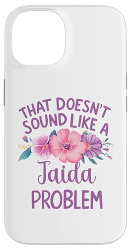 Jaida Personalized Cute Flower Girls Jaida Name スマホケース iPhone 14 用