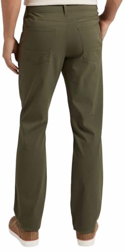 Weatherproof Vintage Mens Lightweight Excursion Tech Pant (US, Waist Inseam, 36, 34, Regular, Regular, Green)2