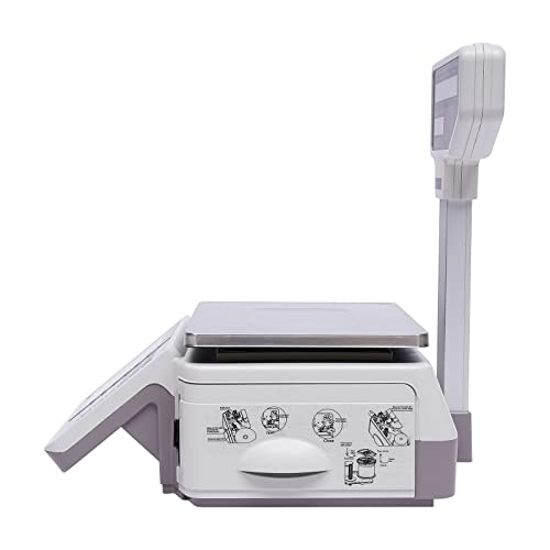 Báscula Electrónica Digital Universal con Impresora y Pantalla LCD miniatura 7