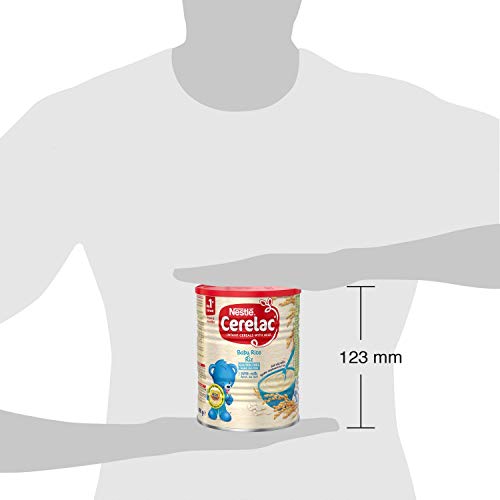 CERELAC Rice with Milk Infant Cereal, 6 months+, 400 g (Pack of 4)