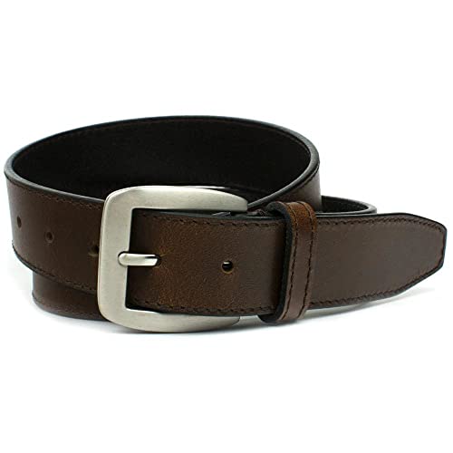 Casual Belt - Genuine Leather, Nickel-Free Buckle, Men's, 32-46 inch4