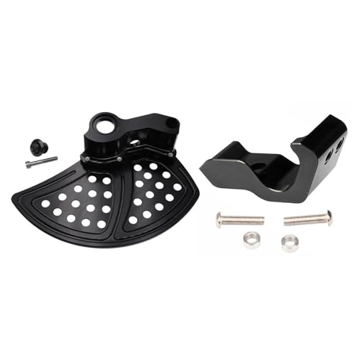 EXC�ɓK�� SX SXF XC XCF XCW TPI SD 6D 300 350 450 500 2016-2023 �t�����g���A�t�H�[�N���b�O�K�[�h & �u���[�L�f�B�X�N�K�[�h�ɓK��(Kit Black)