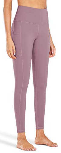 Image of Fengbay High Waist Yoga Pants, Pocket Yoga Pants Tummy Control Workout Running 4 Way Stretch Yoga Leggings
