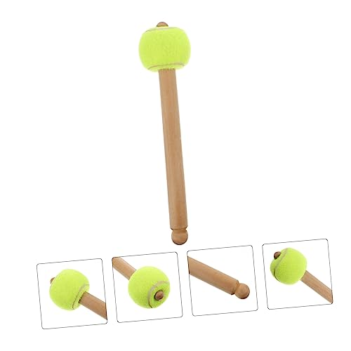Baquetas de madera con cabeza de fieltro y mango antideslizante miniatura 3