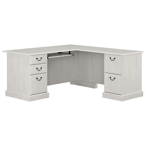 Bush Furniture Saratoga L Shaped Computer Desk Cover