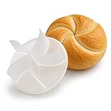 Bäckerei Spiegelhauer Brötchenstempel Kunststoff Stern Kaiserbrötchen wie vom Bäcker