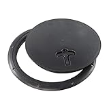 Nilson Direct Ice Fish House Snap Tight in Hole Cover Shack Round Trim