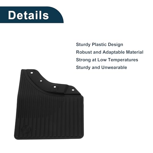 Image of Mud Flaps Splash Guards for Mercedes-Benz g Class 2019-2023 W /Mount Accessories Mud Guards Front and Rear 1 Set