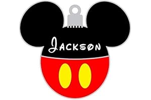 For Disney Cruise Custom Door Magnet - Personalized Christmas Holiday Ornament Head Mouse