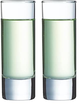 Arcoroc - Kollektion Island – 6 Schnapsgläser mit 6 cl Glas – Professioneller Gebrauch – extrem robust – verstärkte Verpackung (Packung mit 2)