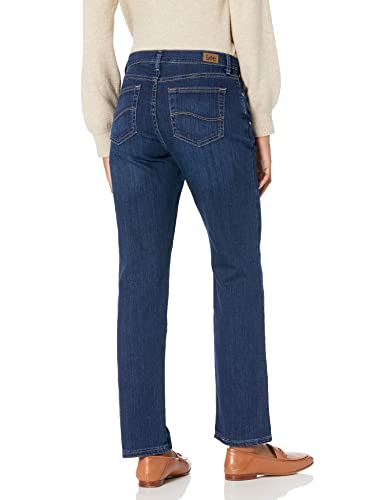 Image of Lee Women's Petite Relaxed Fit Straight Leg Jean