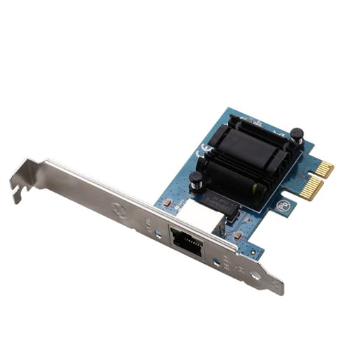 Tarjeta de red PCIe a RJ45 Gigabit Networking Card RTL8125B Chip para escritorio 10/100/1000/2500Mbps miniatura 5