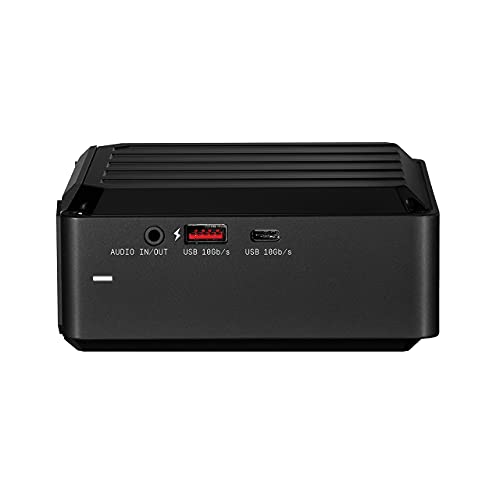 D50 SSD Game Dock NVMe, 1 TB. 2 porte Thunderbolt 3, DisplayPort 1.4, 2 porte USB-C, 3 porte USB-A, ingresso/uscita audio e Gigabit Ethernet; luci RGB personalizzabili, velocità di lettura - Hdd - Immagine 3