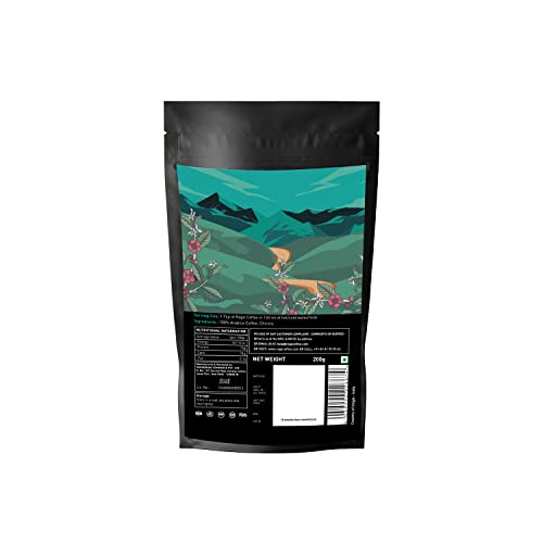 Image of Rage Coffee Pegasus Blend | Instant Coffee | Strong and Delicious | 60% Coffee, 40% Chicory | Velvety Smooth | 200gms Instant Coffee Pouch | Hot or Cold Coffee