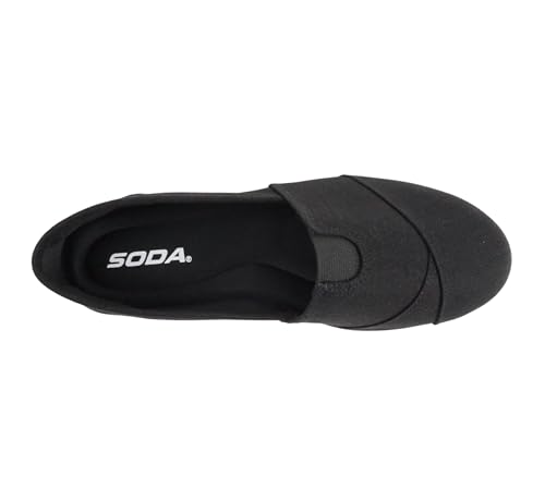 Image of Soda Shoes Women's Obji Round Toe Casual Flat with Padded Insole
