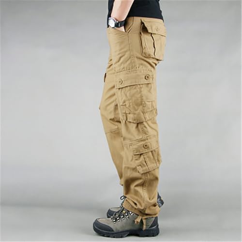 ADHOWBEW Blue Comfy Pants Construction Stretch Summer Hiking Work Tactical Waterproof Trousers2