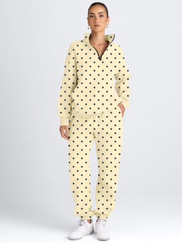 Image of AUTOMET Women's Sweatsuits 2 Piece Outfits Lounge Sets