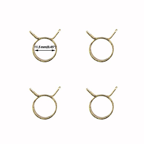 Image of 1PZ In-Line Gas Fuel Shut Off Petcock fits 6mm 1 /4 inch or 3 /16 inch ID Hose Fuel Line for 50cc 70cc 90cc 100cc 110cc 125cc Scooter Quad Go Kart Moped Baja BA150 ATV X15 X18 X22 Mini Pocket Bike (Pack of 2)