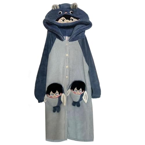 Kozume Kenma Plush Pajamas Unisex Tobio Kageyama Soft Fluffy Fleece Nightwear Tsukishima Kei Cosplay Casual Loungewear