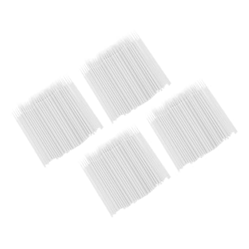 OSOLADY Wide Sticks Set 4 Pack Makeup Applicator Sticks Oral Care Swabs Lip Wand Salon Home Use