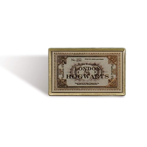 Image of Half Moon Bay | Harry Potter | London to Hogwarts Ticket | Pin Badge | Official Merchandise